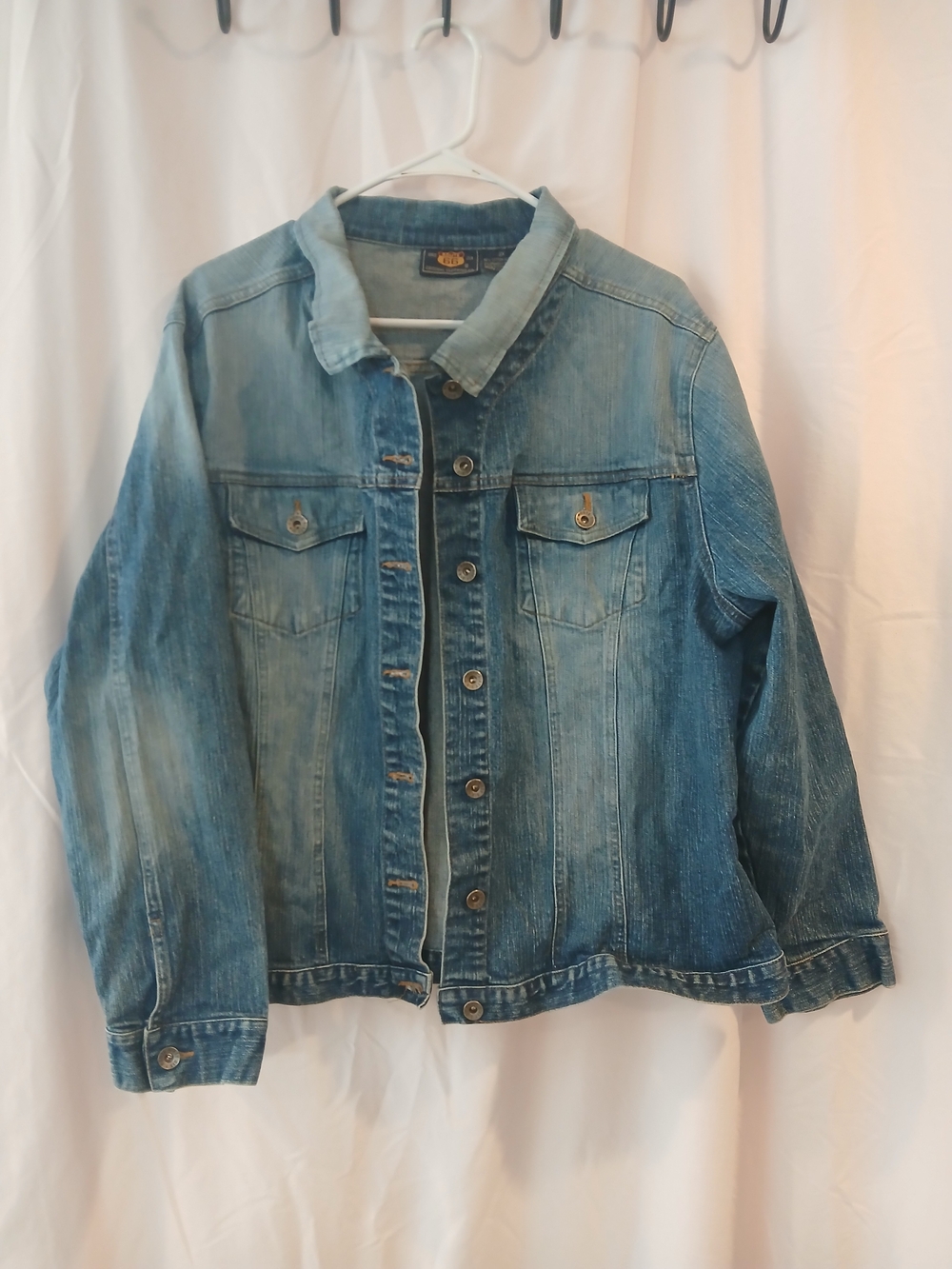 Route 66 Men's Light Blue Denim Shirt Jacket